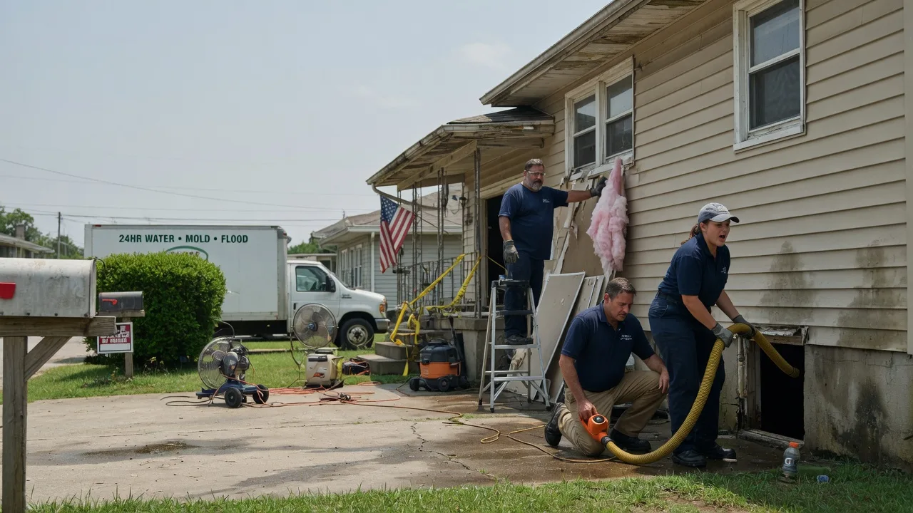 Water Damage Repair in Stratford, TX near me